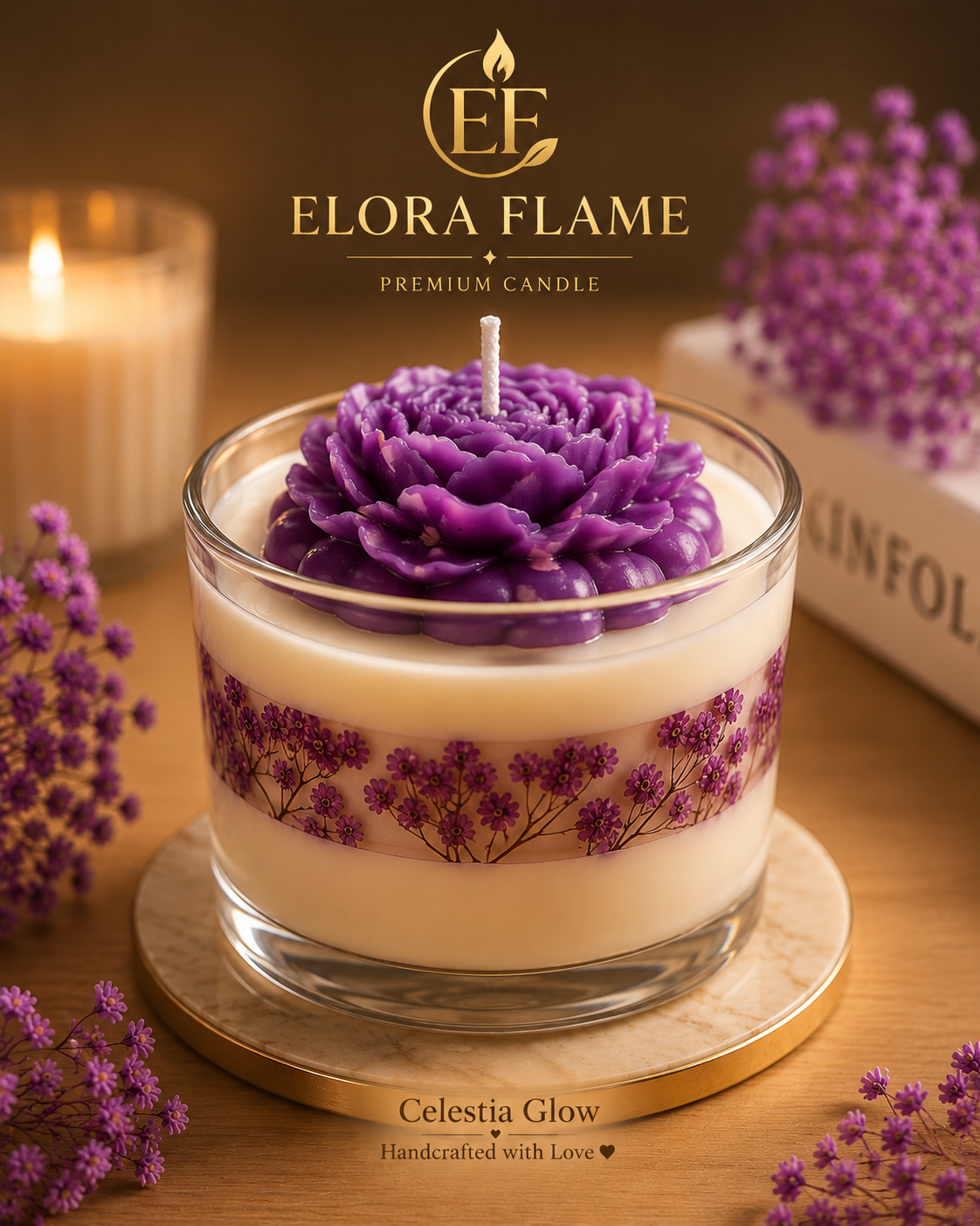 Celestia Glow Luxury Candle | Buy 1 Get 1 Free