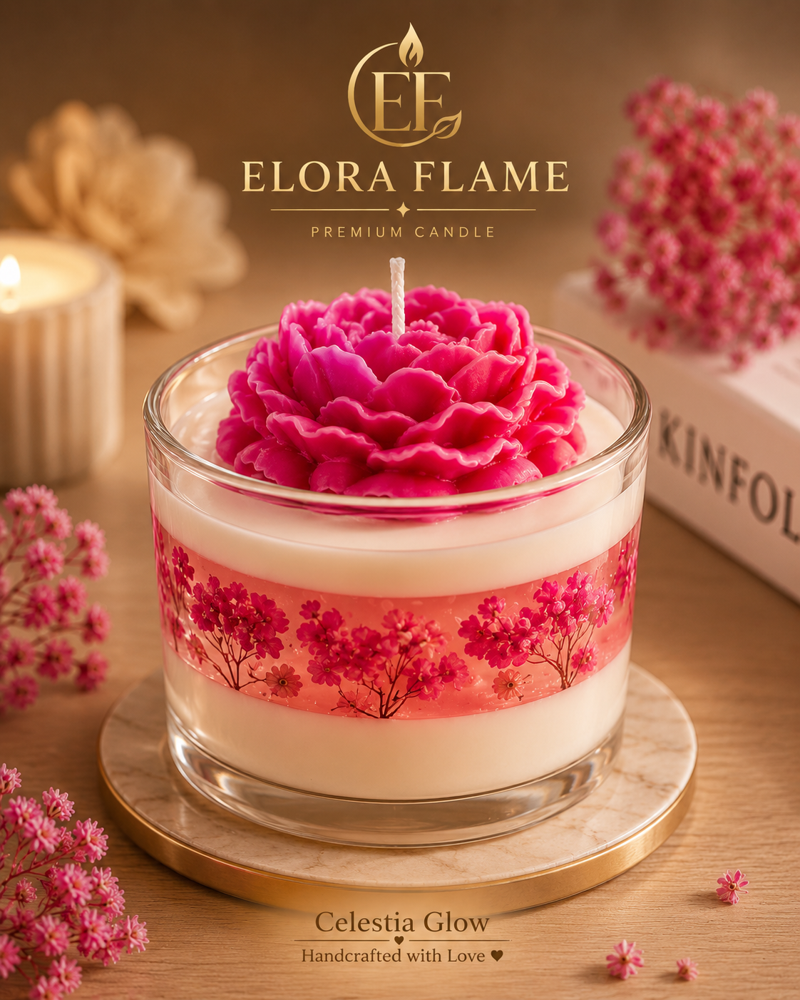 Celestia Glow Luxury Candle | Buy 1 Get 1 Free