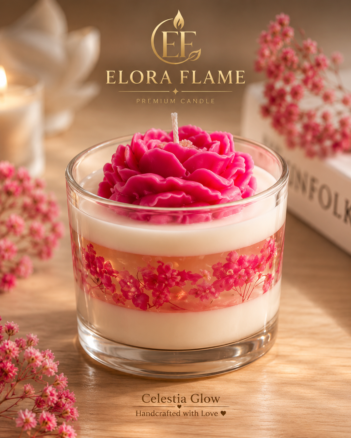 Celestia Glow Luxury Candle | Buy 1 Get 1 Free