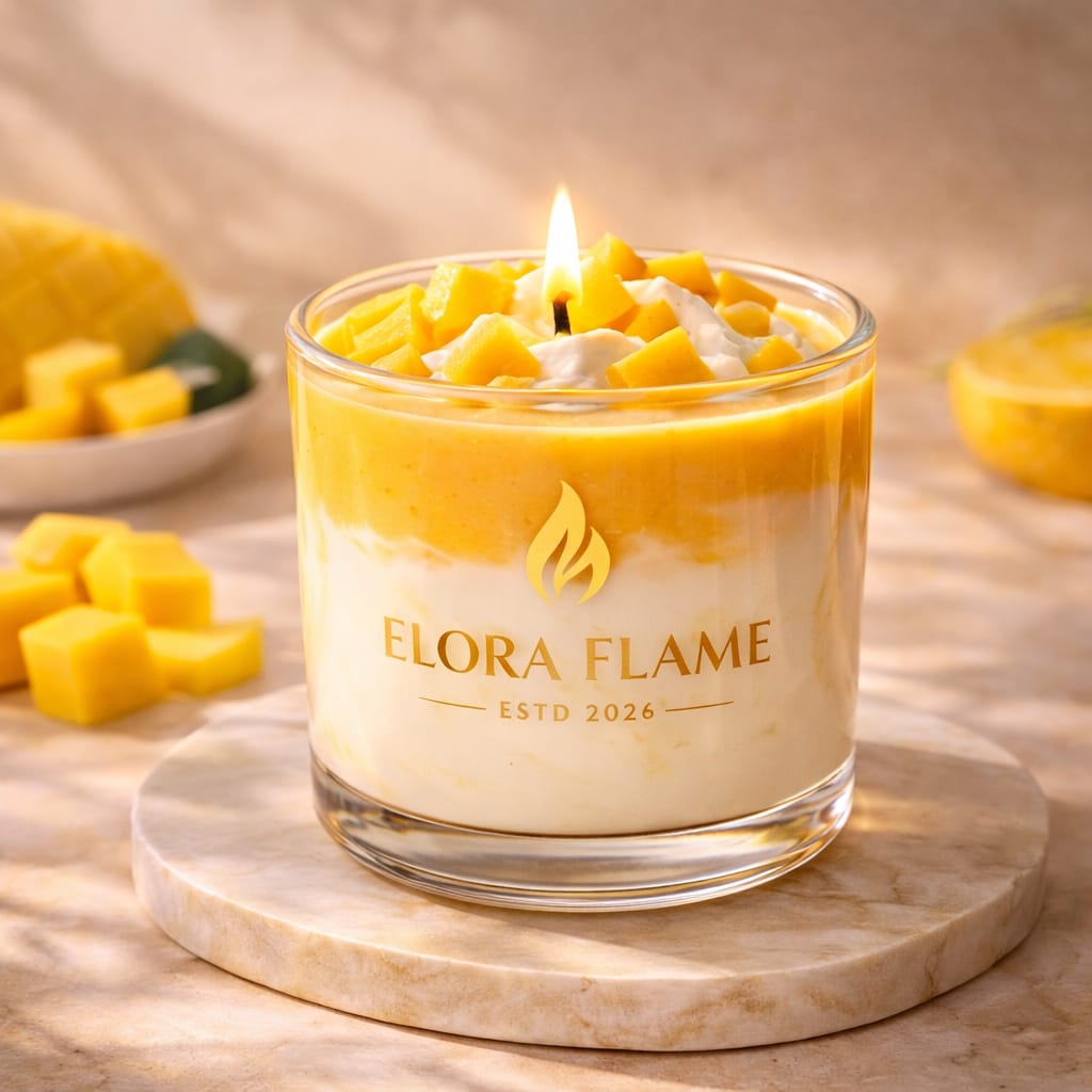 Tropical Mango Cream Candle