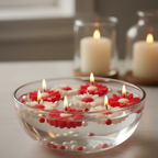 Floating Daisy Tea Light Candle