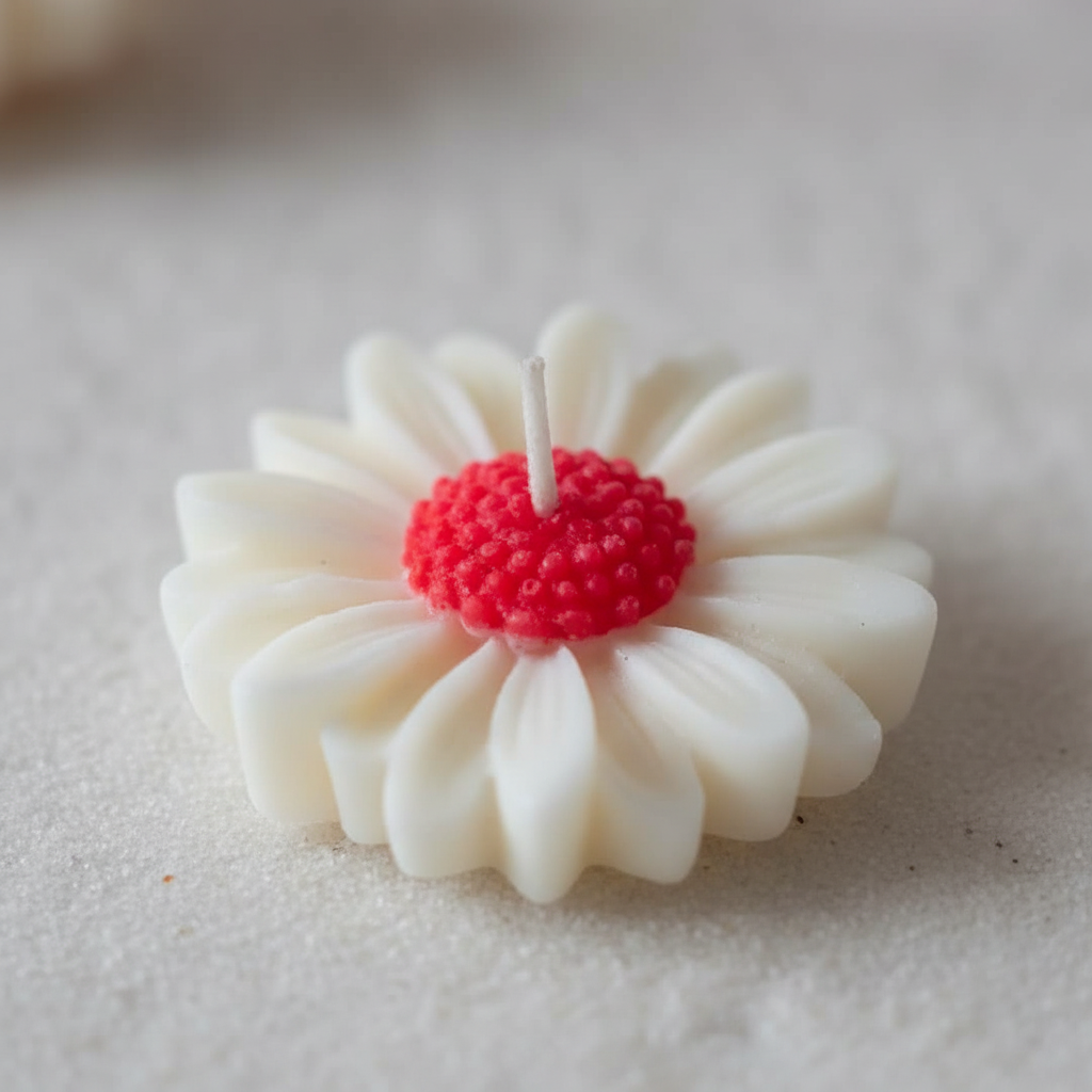 Floating Daisy Tea Light Candle