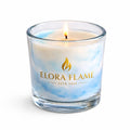 Azure Marble Jar Candle