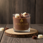 Chocolate Cup Dessert Jar Candle