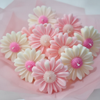 Pastel Daisy Tea Light Candle