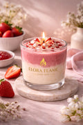 Strawberry Milk Jar Candle