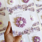 Daisy Birthday Favor Candle