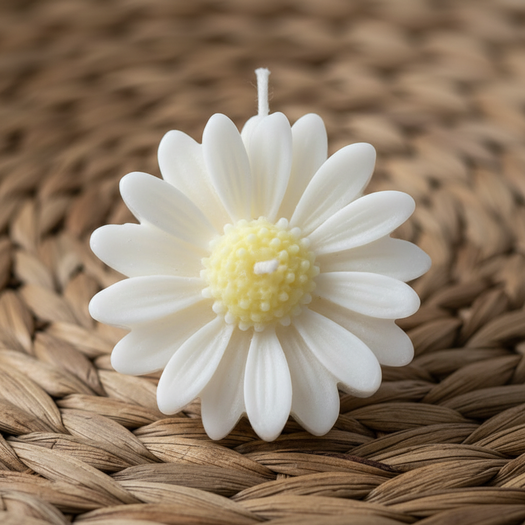 Classic Daisy Tea Light Candle