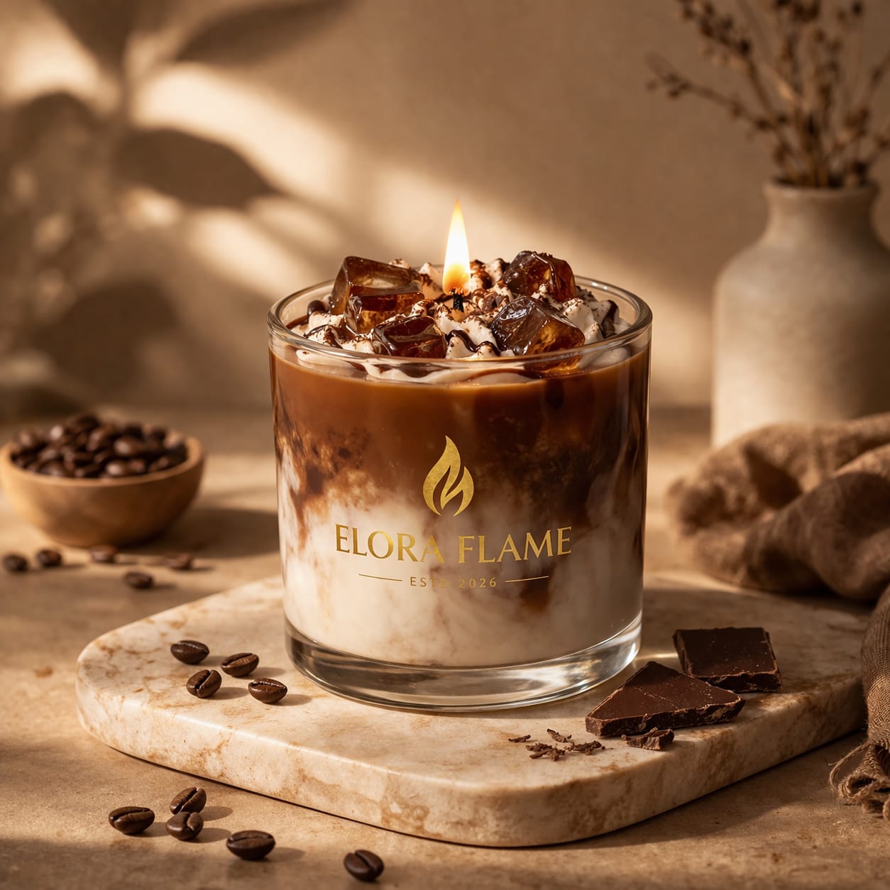 Iced Dark Chocolate Mocha Candle