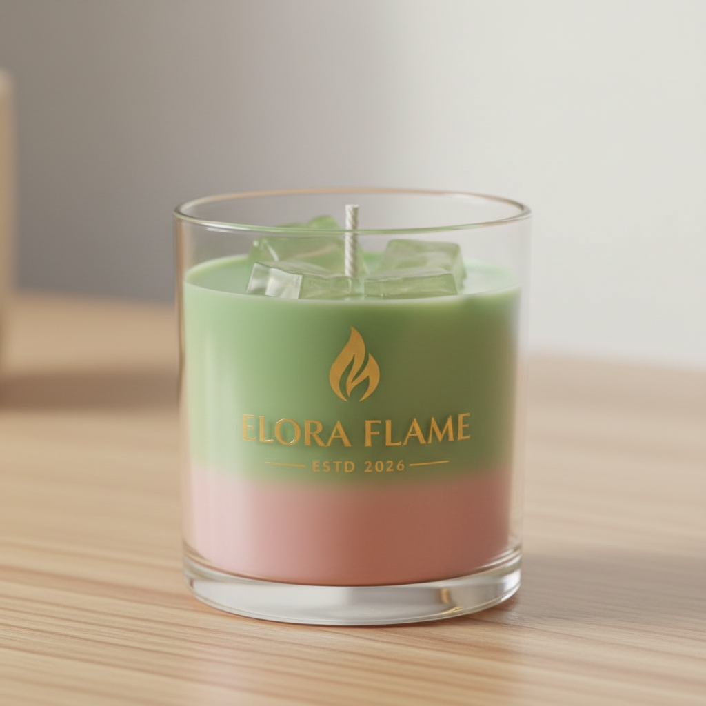 Iced Strawberry Matcha Candle