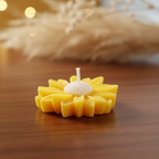 Floating Yellow Daisy Tea Light