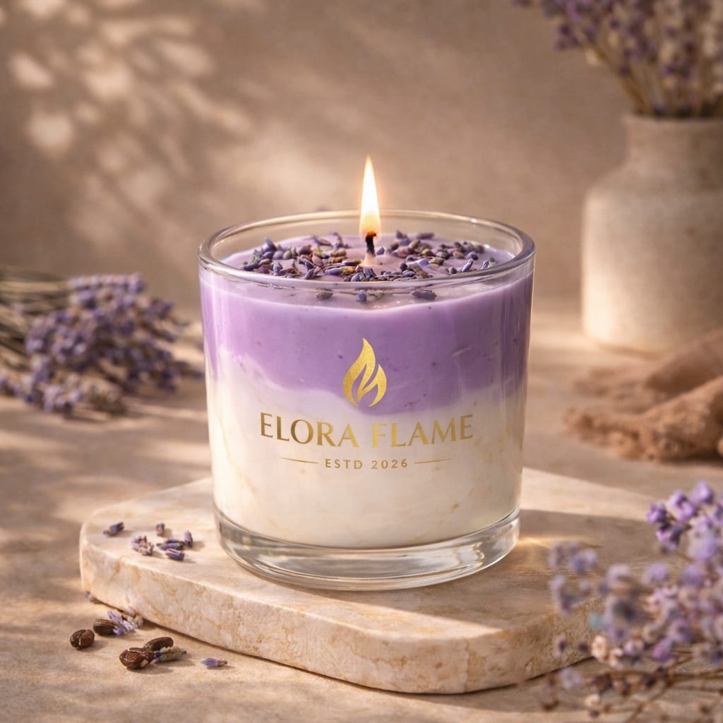 Lavender Milk Jar Candle